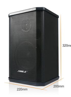 会议音BX101室背响景音乐壁挂音箱6.内5寸MSM木制音高音箱质