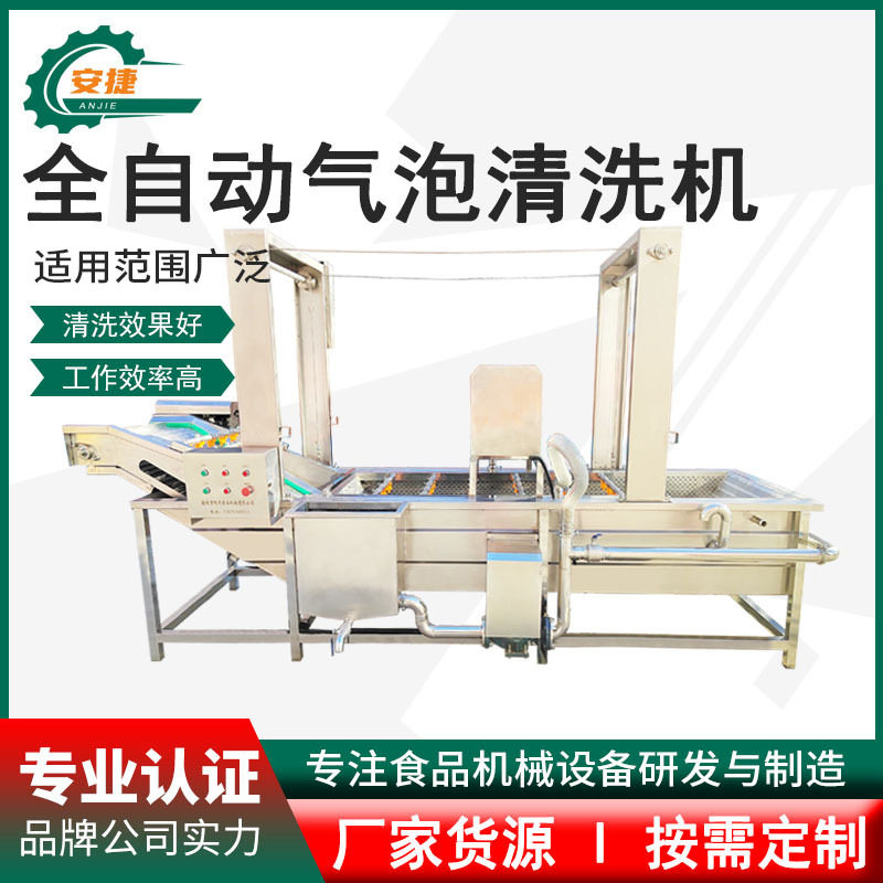 商用全自动果蔬小龙虾清洗机
