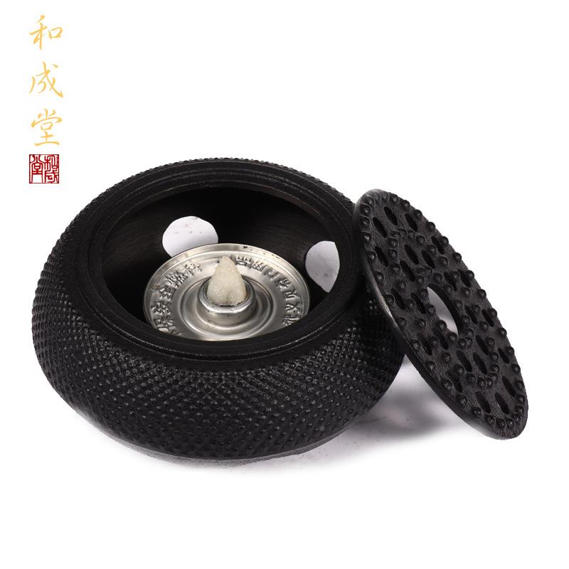 炉铸铁壶炉风炭RO-008炉茶炉酒精炉铸铁炉保温颗粒铁壶炉
