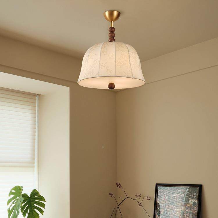 法式复吸顶灯吊卧室古主灯浪漫温62馨南洋美式客书厅房灯布艺轻奢,家装灯饰光源,智能吊灯,淘宝优惠券,粉丝福利购,淘宝优惠卷