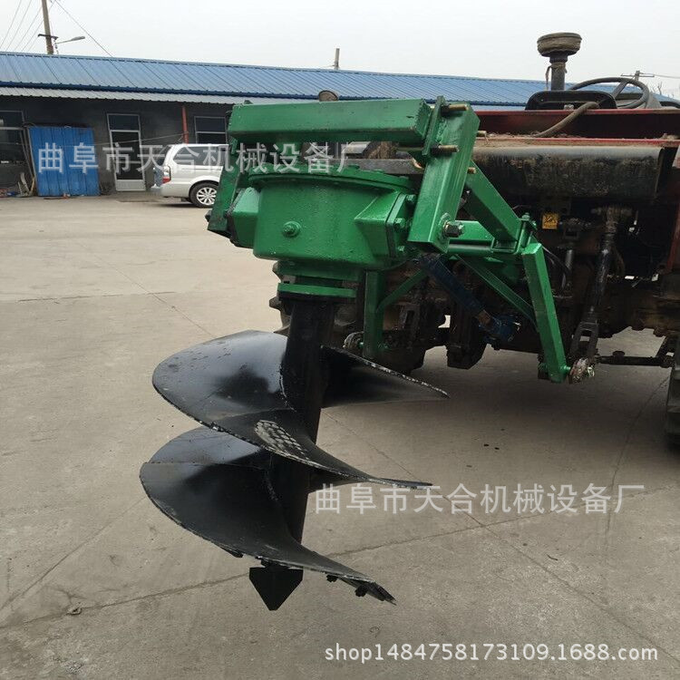 黑龙江大棚立柱电线杆挖坑机