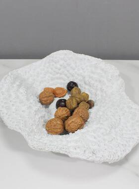 简约现代创意家珊瑚果时盆尚居样板房别墅桌软装餐饰品工90863艺