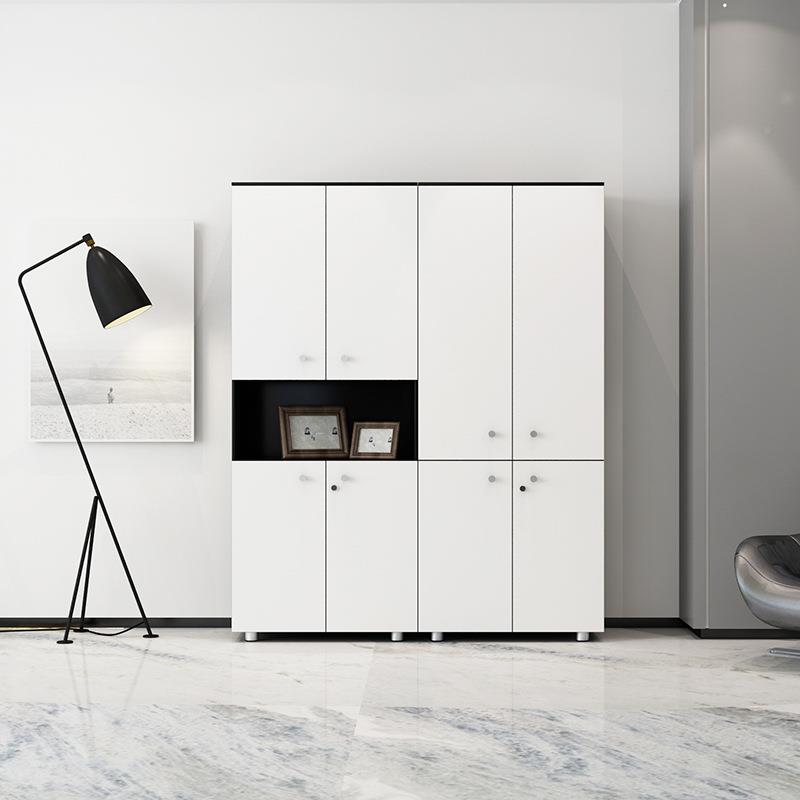 办公室带隔锁储物柜资料柜档案柜高子柜文MR-109/0件柜木架质书柜