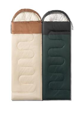 现货睡袋外户用单人露营野营旅行四季通可拼接23123双用人睡袋野