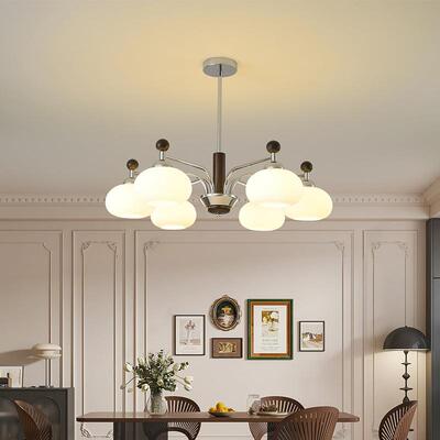 法式复古古18275中国风客厅吊灯美餐厅卧室胡桃木中山灯具复式风