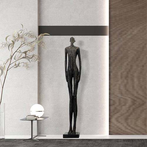 现大代创B0748意落人物雕塑装饰酒店售楼地走部廊抽象艺术品客厅