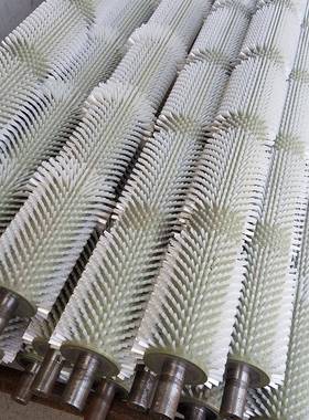 厂家直供工毛业毛刷规辊筛沙52008机滚筒刷除尘抛光清洁刷辊多种