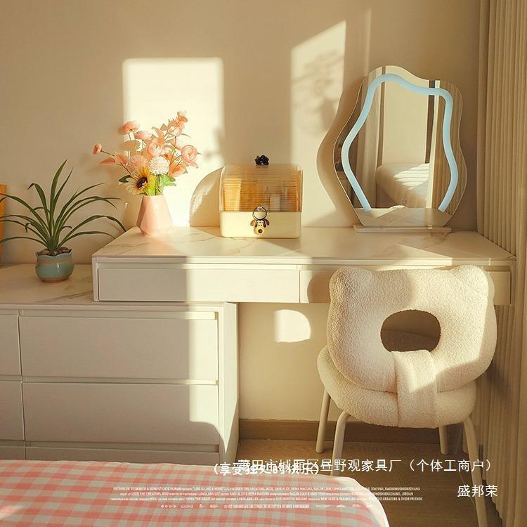 厂家感梳椅子台美甲家现KBH代简约梳用妆凳妆小户型化妆凳轻奢卧