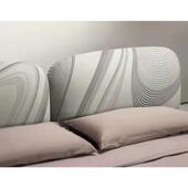 意式 轻奢516包床双人布床设计感小众软极简网红双人主婚床现代简