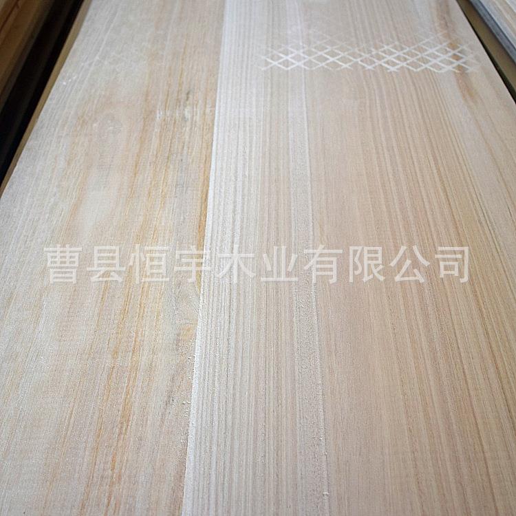 实12mm木拼板GNF家具实木配件工材艺品料桐木拼板原木大板木板片