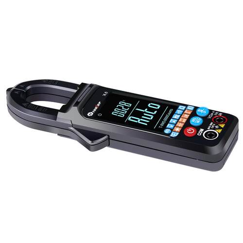 X5全功能全彩流屏动自识别交直钳型表钳型万用表电447工钳表