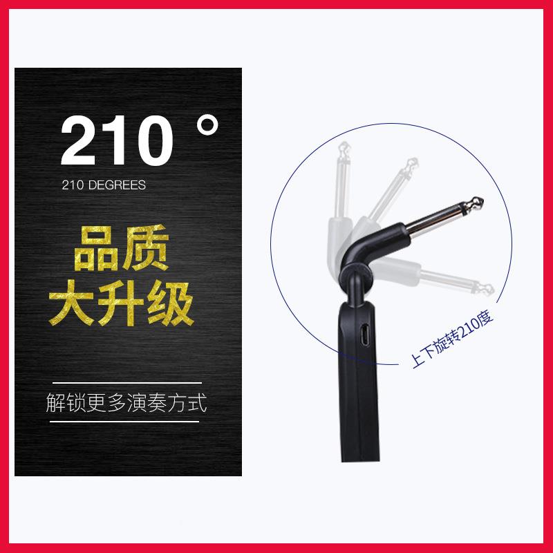 美斯58G民谣吉他无.线拾音器克里里小提琴古MBO筝妙乐尤器拾音器
