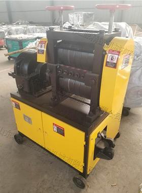 建螺筑旧钢筋拉直机废纹钢料头57790自动伸直机旧钢丝钢筋调直设