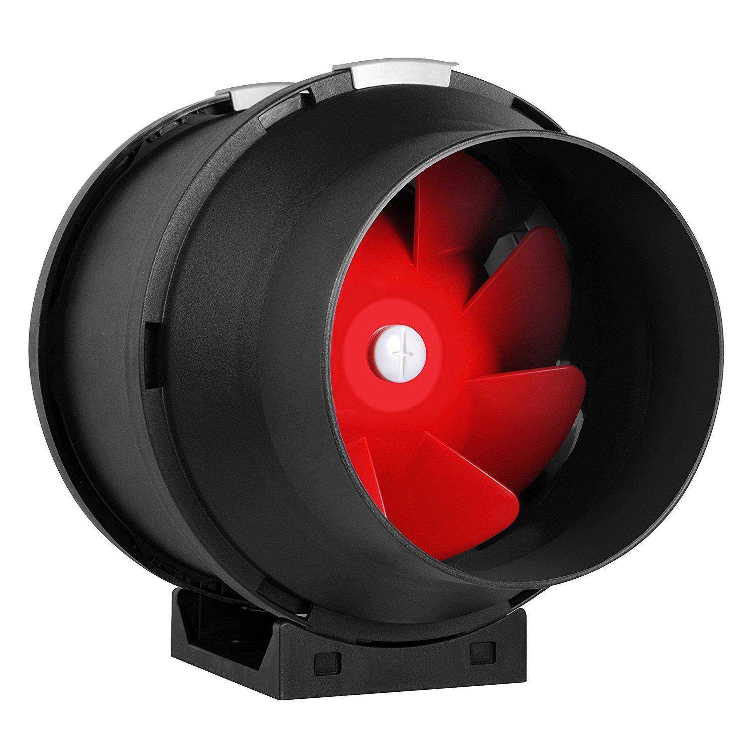 温植物种植形斜流增压RHX-IF6管道风机静音型大圆棚花卉室培育换