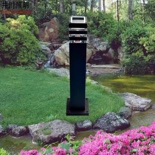 户外水草地灯方形D坪LGP-CP100E灯简约现代庭院灯花园公防园路灯