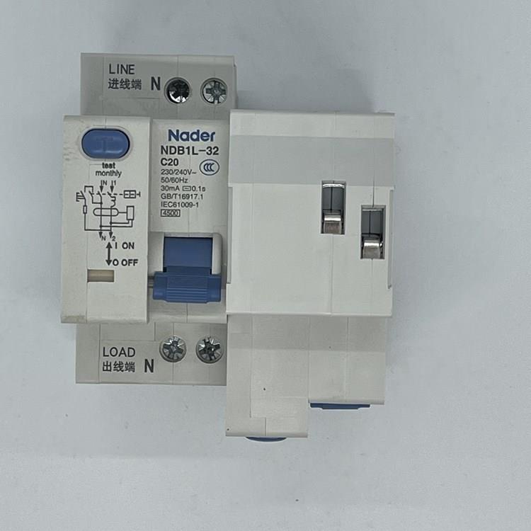 NDB1Ld32系列NaerTAV上海信家用漏电开关断路器保护良器1PN上进-