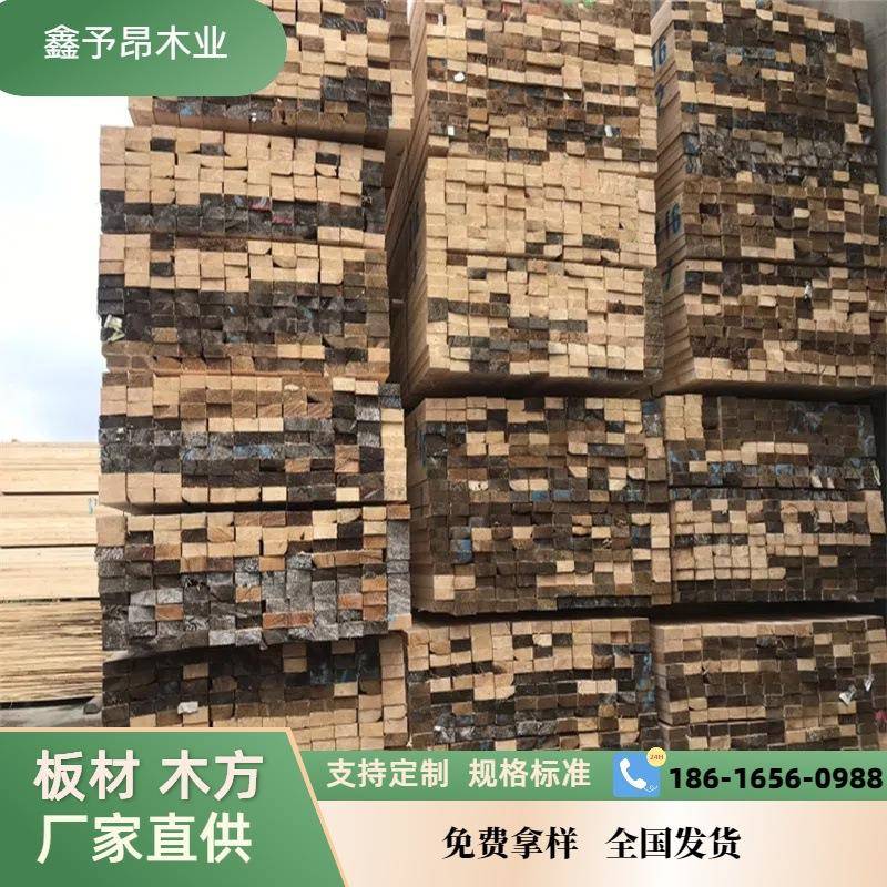 厂家一裂直LYK供品质保证松手木耐压耐开市政工程用料樟子松