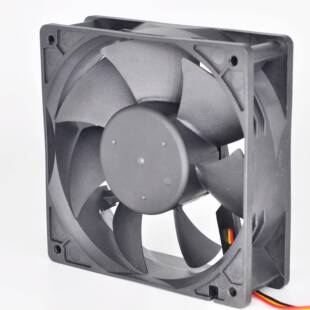 厂家工供1202146538直流散热风扇涡轮风扇1直2风cm扇业风扇机柜专