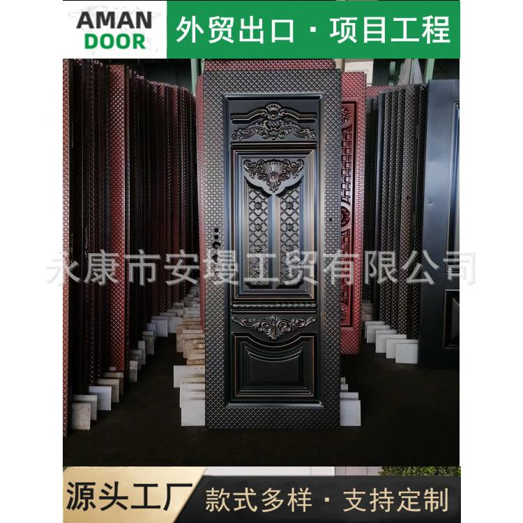 源头直供出口钢门铁门工金防属门CXZ盗门门铁门单防雨防晒程