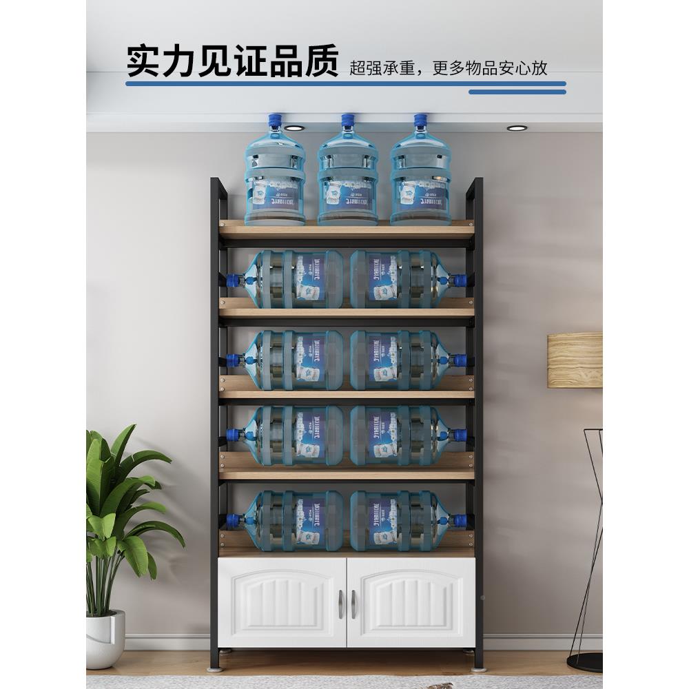 书架置物架落新地多层铁艺柜家用简易书客厅子收纳架钢木货IQA架