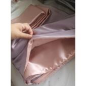 V450O3蚕5姆米重磅被宽幅无F7TMMM59缝双面真丝四件套夏10桑丝床