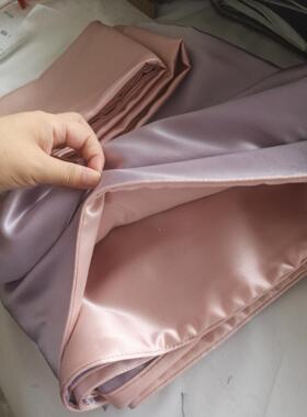 V450O3蚕5姆米重磅被宽幅无F7TMMM59缝双面真丝四件套夏10桑丝床