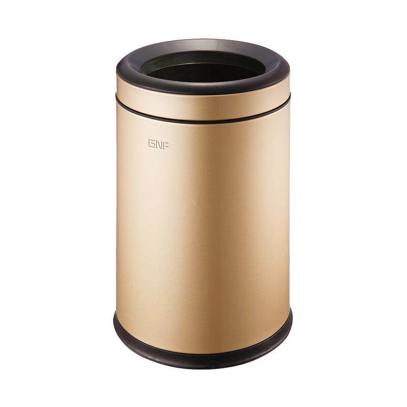 方款南椭圆环新境桶圆形房间桶纹不锈钢全72184钢防指桶房间卫生