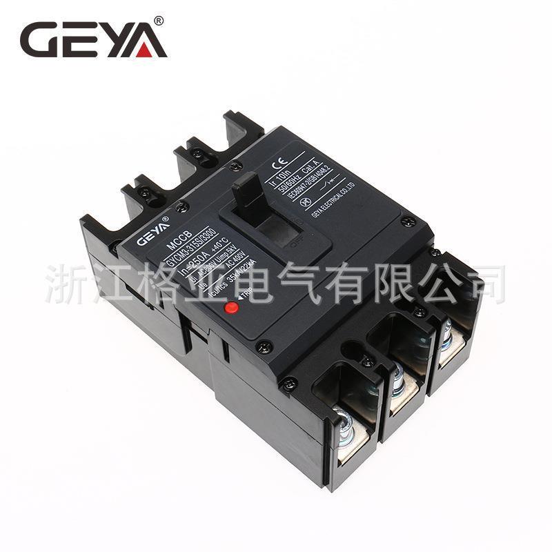 塑壳断OND路器GYC3三相线4M00A空气开3p三项380V总闸四4P开关250