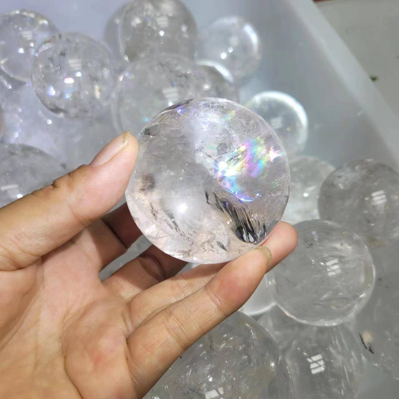 天巴道西AHY白阿塞彩虹晶水晶其它乐器配件