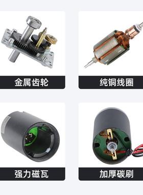 名扬微型直流速电减力机12伏24v47884大扭580-31zy蜗轮蜗杆可调速