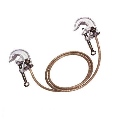 电力金具接地头形接地线夹套件头三向接地钳电接夹GMJ地套组其力