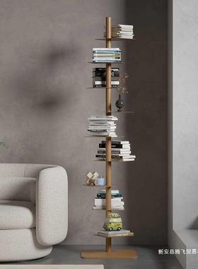 设计师书架19574旋转隐形旋室展示客厅架铁艺家用转角置螺物架内
