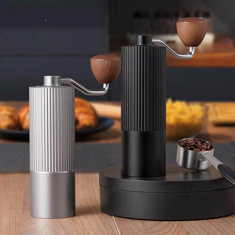 竖纹磨咖豆机咖啡研磨机手摇磨机加长咖啡机手动啡研磨竖纹磨豆豆