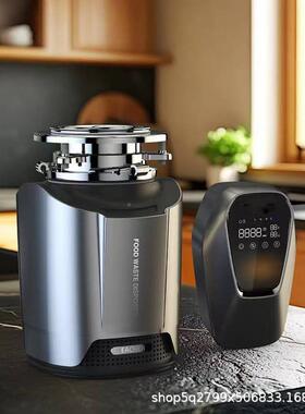 垃圾处理器家静音食物X10X20处器餐厨余水圾槽下水理用道垃粉碎机