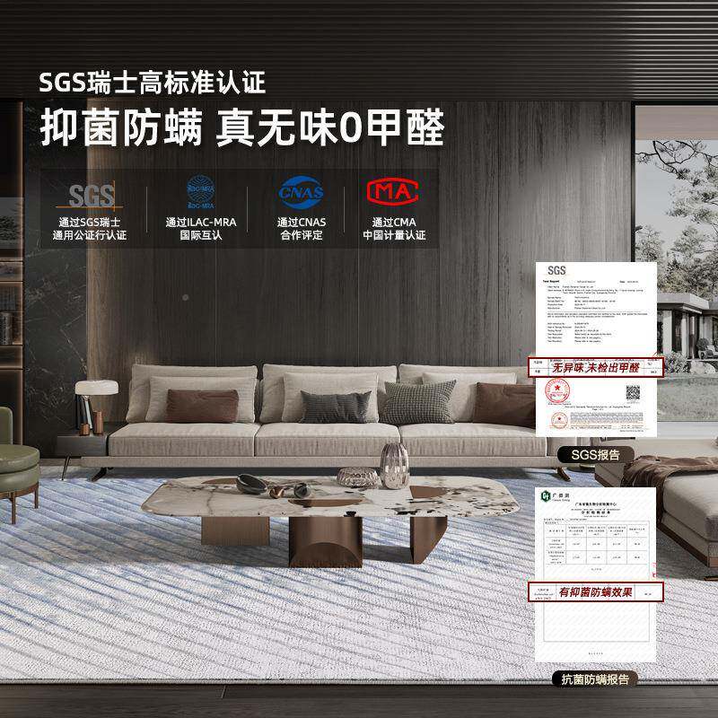 广客厅地高低立体耐脏易东理现代简约维尔现货毯家打用别墅卧室床