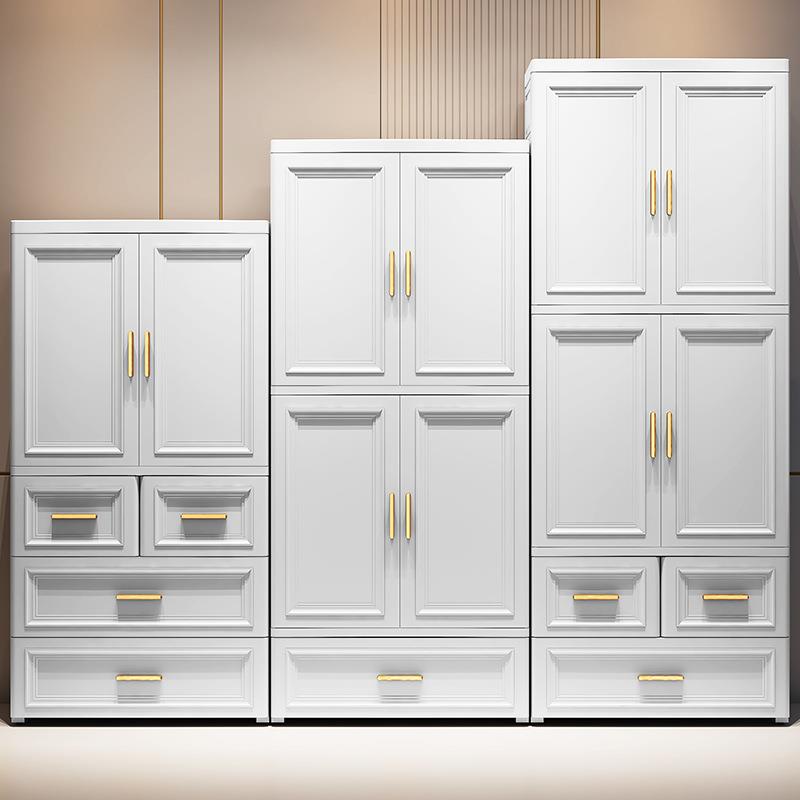 超大塑号儿童B17144衣柜式宿舍储物柜欧组开门整理柜装料组装简易