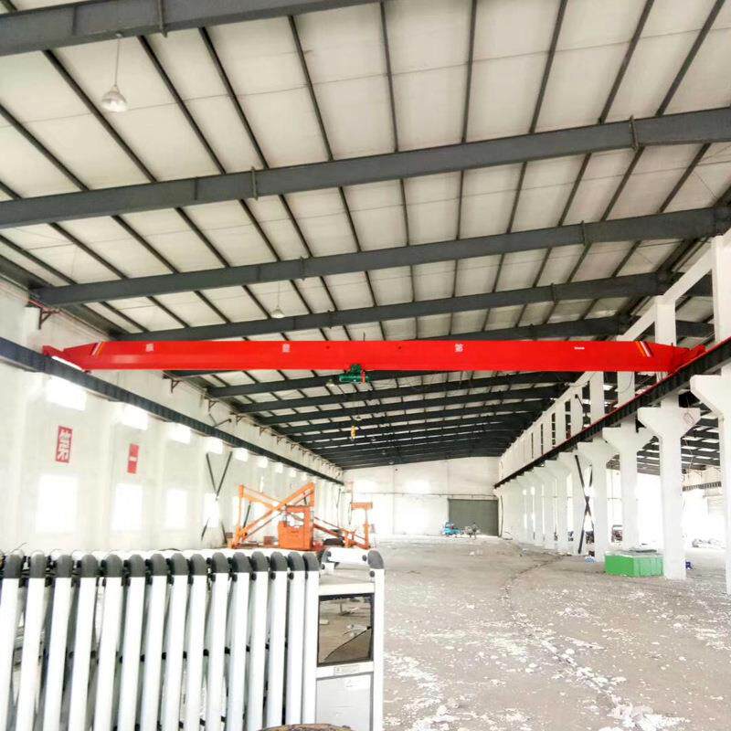 电动单起重机仓库厂OBH梁房吊装102吨遥控单梁0吨航吊桥式起重机