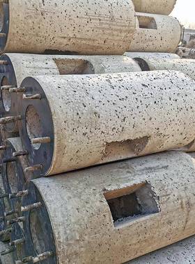 混土预埋基础座路灯预制水泥墩监控杆路凝灯杆SSX底座