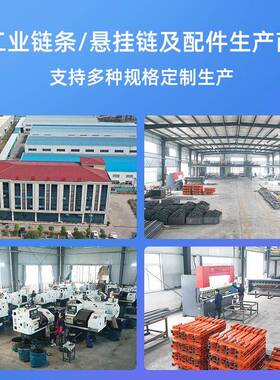 OKX吨五悬挂链水平垂直输型标准型链条5T特重型重悬挂条链条厂家