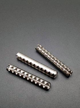 304不锈钢弹性形圆750柱柱销齿弹性圆销心定位弹性销M空1.2-M12