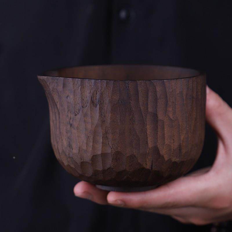 北欧实木沙拉碗家风用面碗碗整木可奶茶激光logo餐具6dz02285小碗图片