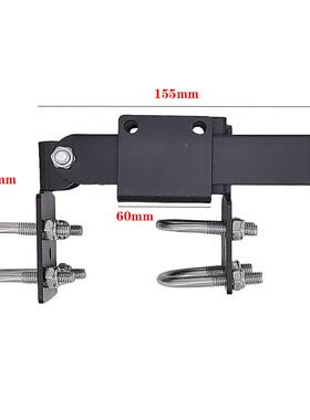 链3式栅双栏门适闩DLJ链环门闩锁用于1.75in门框的强臂双门闩锁