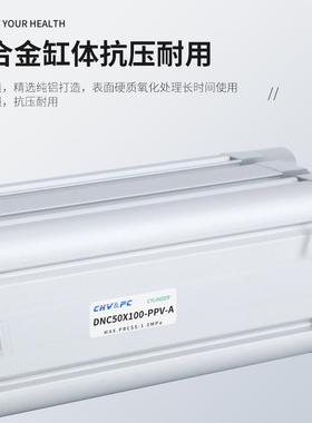 标气缸DNC232准/40/50/63/80/100/125-0/25/300/ASP50/80/10-PPV-