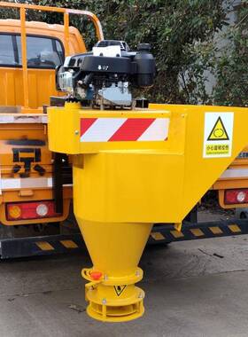 款融雪剂撒布机皮卡双排悬后挂融雪剂撒布机小油FEQ型汽汽油撒盐