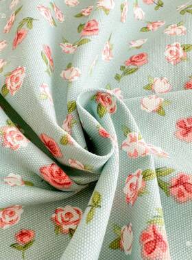 纯棉老粗布加厚单单件碎宿花被笠单URR舍床棉麻炕单枕套三件床套