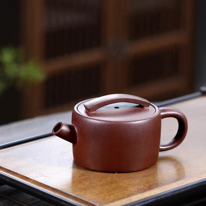 瓦紫兴宜正宗砂壶原矿紫泥炮嘴汉家用泡茶宜兴壶壶高档茶壶茶具套