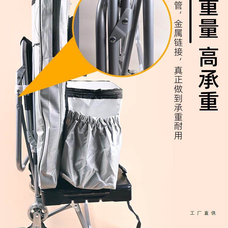 用美术生联考集GIH专小推车训多功能画袋架车拖车写画生爬楼梯小