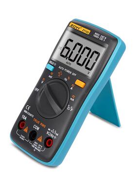 ZOYI0掌上型自动量程数YQP字万用表TZ12便携式口袋表工具箱配表