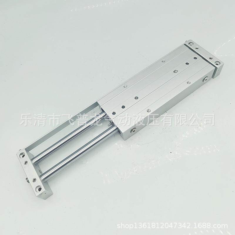 亚2德客型气W缸双355杆X滑台气缸STA/STWB1625X50X75X100X15X150S
