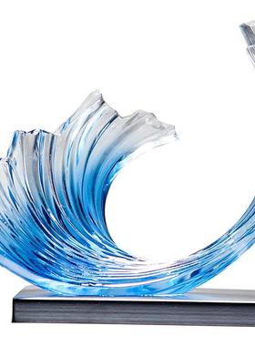 I9EK风水起F77MTJ7S摆件电视柜酒代轻奢客柜厅家居现玄关办公室桌